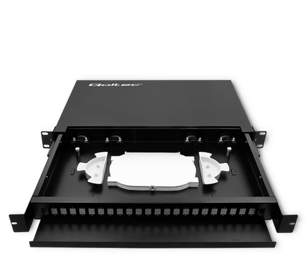 Qoltec Przełącznica światłowodowa RACK na szynie ODF  24 porty  SC/ - 1330004 - zdjęcie 4